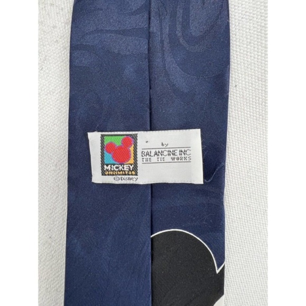 Disney Men’s Tie‎ mickey unlimited balancine inc tiw works polyester 56 inches - Picture 4 of 6